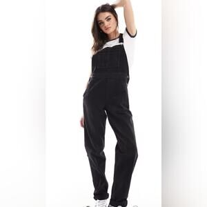 ASOS Black Women Jeans Overalls